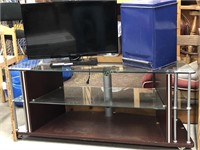 GLASS TV STAND