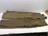 (2) Pair of WWII Military Pants (1) Marked Navy