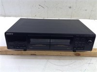 Sony Model TC-WR661 Double Cassette Deck
