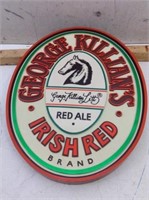 George Killian's Irish Red Advertising Bar Sign