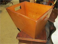 Wooden Decorator Box with Handles