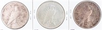 Coin 3 Peace Silver Dollars 1927 P,D & S