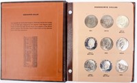 Coin Eisenhower Dollar Set in Binder Complete!