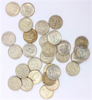Coin 30 Kennedy 40% Silver Half Dollars