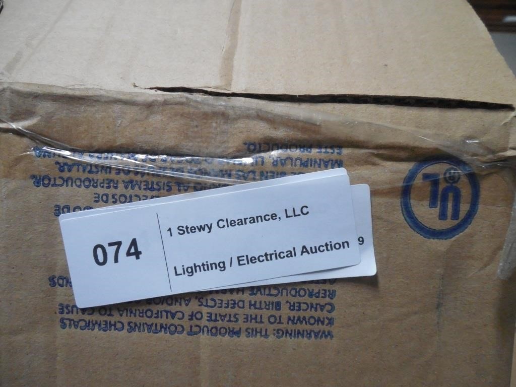 West Valley Lighting / Electrical Auction - 5009