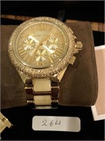 Authentic Gold Tone Michael Kors Wristwatch