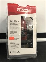 Oregon sure sharp chainsaw sharpener