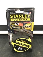 Stanley Fatmax 25ft measuring tape