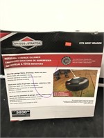 Briggs and Stratton rotating surface cleaner used