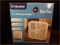 Pelonis 20" box fan