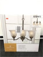 New Portfolio 3 Light chandelier