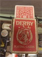 Vintage Derby Playing Cards Deck-Horse