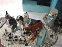COLLECTION DOG FIGURINES