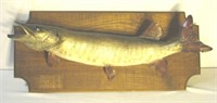 Vintage 26" Muskie Taxidermy Fish Mount