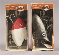 2 Vintage Burke Fishing Lures