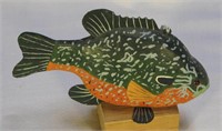 Terry Doubleday Punkinseed Ice Fishing Decoy