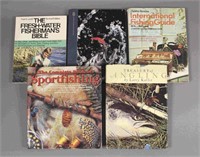 5 Freshwater, Angling & Int'l Fishing Books