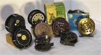 Assorted Lot of 10 Fly Fishing Reels