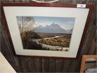 FRAMED PRINT SNAKE RIVER