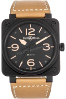 (New) Bell & Ross BR01-92 Heritage - Black Carbon