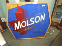 MOLSN BEER METAL SIGN