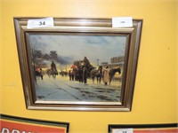 SMALL G.HARVEY FRAMED PRINT