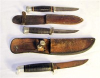 3 Knives - Camilus, Kinfolks & Imco