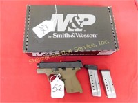 Smith & Wesson M&P Shield Semi Auto 9MM Flat Dark