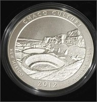 2012 "P" FIVE OUNCE SILVER UNCIRCULATED COIN