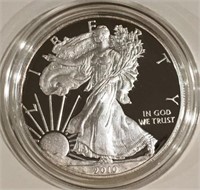 2010 "W" AMERICAN EAGLE ONE OUNCE SILVER $1 PROOF