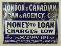 LONDON & CANADIAN LOAN & AGENCY CO. LTD. SSP SIGN