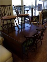 C5001 Pennsylvania house table with 6 chairs