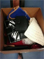 Box lot of 14 women's wallets