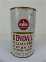 KENDALL SUPERB MOTOR OIL 1 QT. CAN