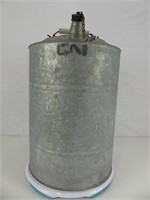 CN GALVANIZED 16" SPOUTED CAN
