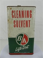 B/A CLEANING SOLVENT ONE IMP. GALLON CAN