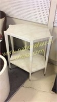 Century Carved Stone Lamp/Entry Table
32W x 31T