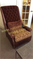 Century Leather and Upholstery Fulton Chair 
33W