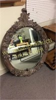 John Richard Oval Fruit Mirror 
32W x 43T
