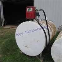 500 gal fuel barrel w/110V pump