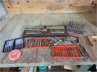 Lot of Taps and Drill Bits