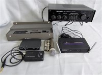 Realistic PA System With Accessories