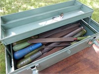 Toolbox full of hand Files