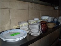 LOT OF MISC. PLATES & BOWLS
