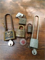 Vintage Pad Locks