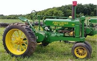 John Deere A  Unstyled Tractor