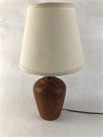 Solid Teak Table Lamp