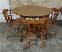 Dinette with 4 chairs, Hale Co.