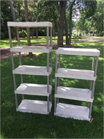 Set of 2 Utility Shelves