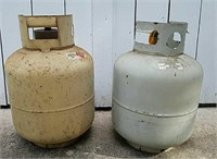 Two Liquefied Petroleum Gas Tanks